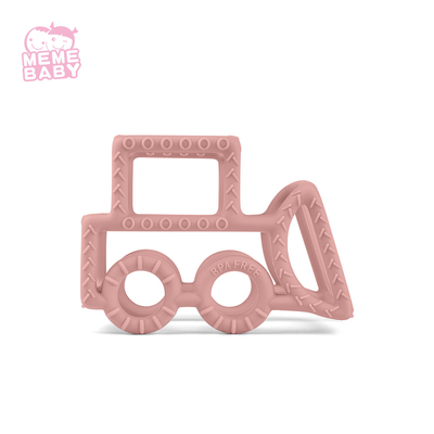 Chewable Soft Silicone Teether Soothing Teeth Growing Pain Food Grade Silicone Sensory Toy