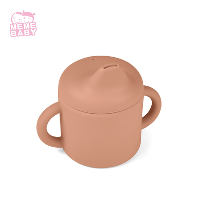 Reusable Silicone Baby Cup Drinkware Eco Nordic Straw Water Sippy Cup