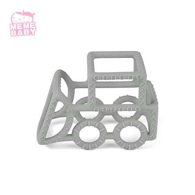 Pink Soft Silicone Teether BPA Free Chewable Teething Toy Baby Teethers