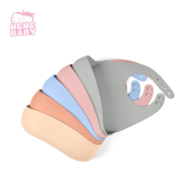 Silicone Food Catching Bib Big Capacity Infants Toddlers Tablewares