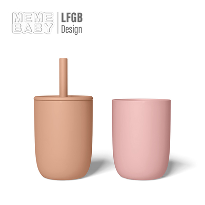 Customizable Silicone Baby Cup Training For Drinking Toddler Sippy Cup