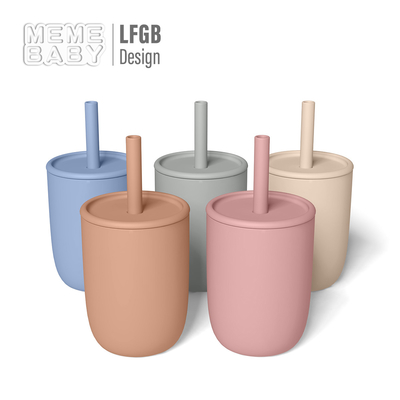 Customizable Silicone Baby Cup Training For Drinking Toddler Sippy Cup