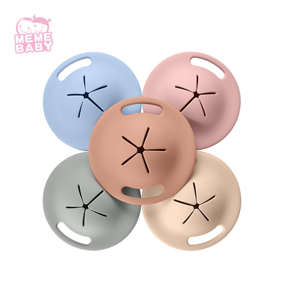 Spaceship Shape Silicone Snack Cup With Lid OEM Welcome Unbreakable Non Toxic
