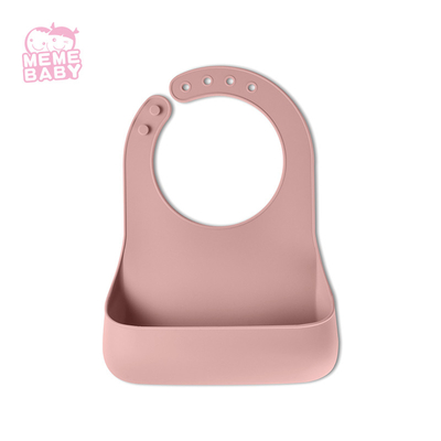 Comfortable Soft Silicone Weaning Bibs Easy To Clean Customized