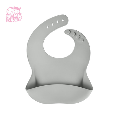 Food Grade Silicone Food Catcher Bibs Sustainable Washable
