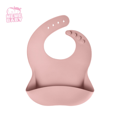 Sustainable Washable BPA Free Food Catching Bib For Toddlers