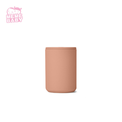 OEM Service Water Drinking Portable Silicone Straw Cup For Babies