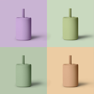 175ml Minimalist Style Toddler Silicone Cup Dishwasher Safe