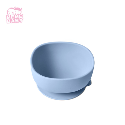 Suction Silicone Bowl Baby Weaning Bowl Set BPA Free Easy Clean Silicone Baby Bowl