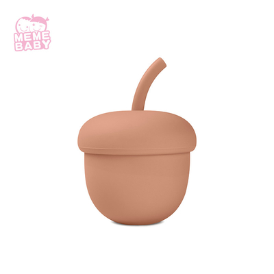 180ml Silicone Training Cups For Baby Toddler Drinking With Lids