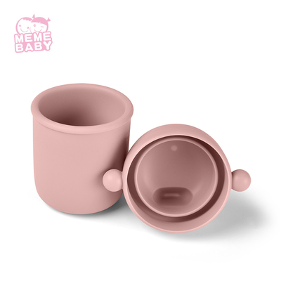 LFGB Certificate Silicone Baby Cup Infant Silicone Cup Customized Logo