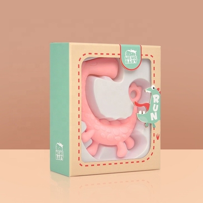 BPA Free Germany Wacker Soft Silicone Teether Wearable For Infant