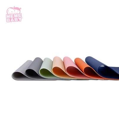 Reusable Non Slip Childrens Silicone Placemat Multiple Color Choices