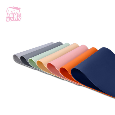 Reusable Non Slip Childrens Silicone Placemat Multiple Color Choices