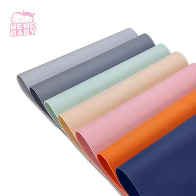 Reusable Non Slip Childrens Silicone Placemat Multiple Color Choices
