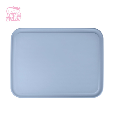 SGS Food Grade Silicone Non Slip Rubber Placemats Large Size For Baby