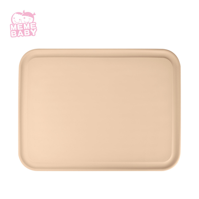 SGS Food Grade Silicone Non Slip Rubber Placemats Large Size For Baby