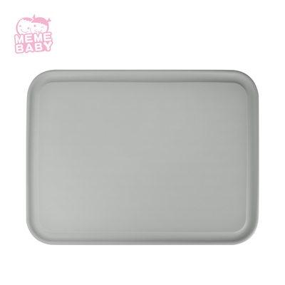 SGS Food Grade Silicone Non Slip Rubber Placemats Large Size For Baby