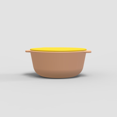 Multicolor Warm Keeping Silicone Soup Bowl For Baby Weaning