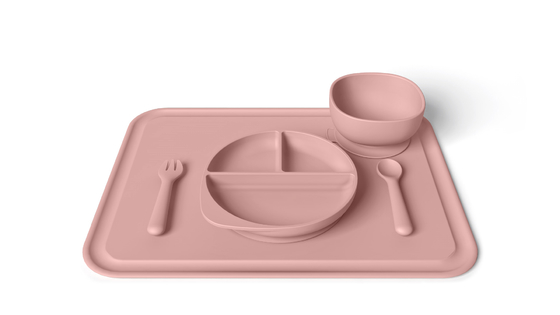 7 Piece Silicone Suction Plate Set