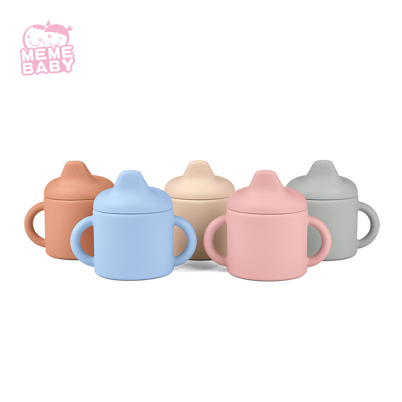Reusable Silicone Baby Cup Drinkware Eco Nordic Straw Water Sippy Cup