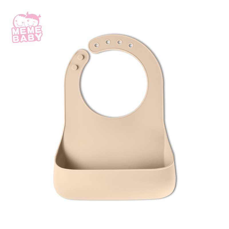 Durable Portable Kids Feeding Food Catching Bib With SGS Certification