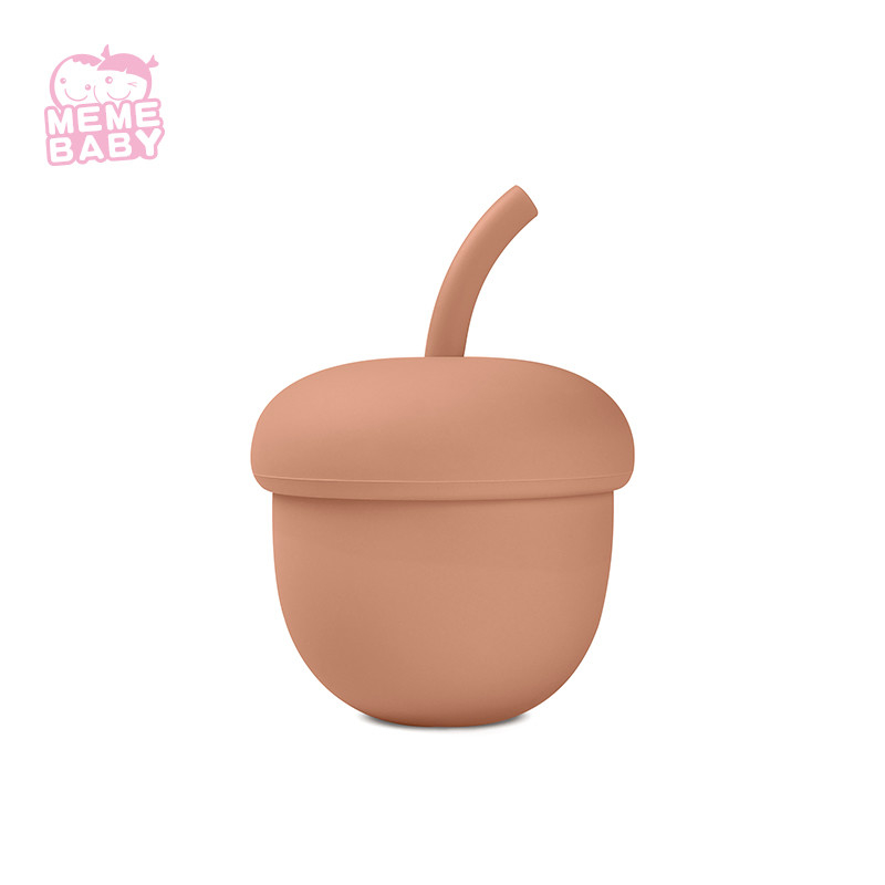 180ml Silicone Training Cups For Baby Toddler Drinking With Lids