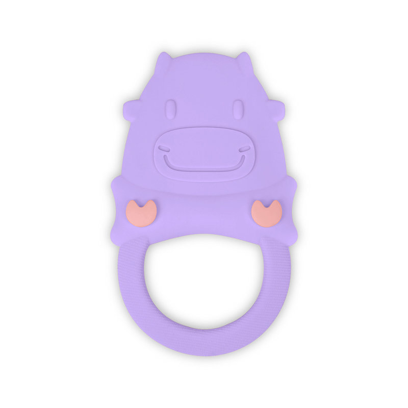 MeMe Baby OEM Service Soft Silicone Teether Cow Shape Newborns